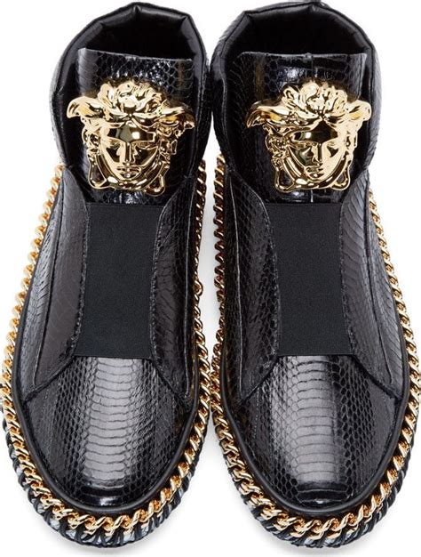 versace mens shoes|versace medusa shoes men's.